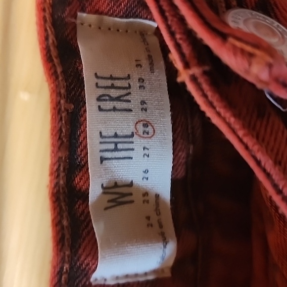 FP We The Free Sun Break Emborded Shorts size 28 - Picture 5 of 8